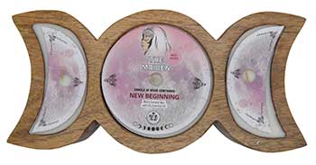 Triple Moon Maiden New Beginning Candle
