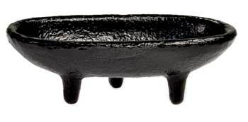 4" Iron smudge/ incense burner