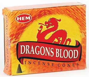 Dragon's Blood HEM Cone- 10 Cones