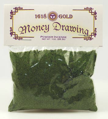 Money Drawing Incense Powder- 1oz