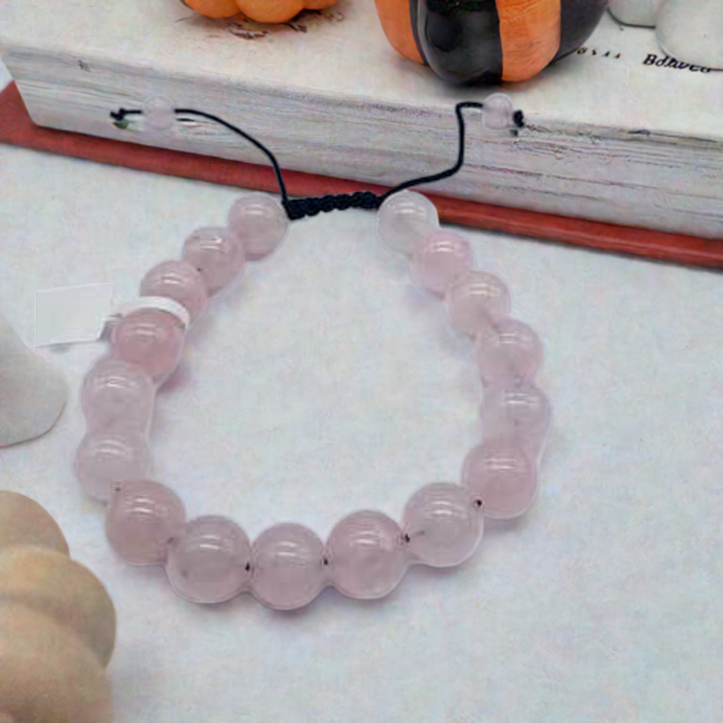 10mm Rose Quartz bracelet